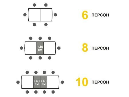 Обеденный стол Орфей 39.10 Белый шпон